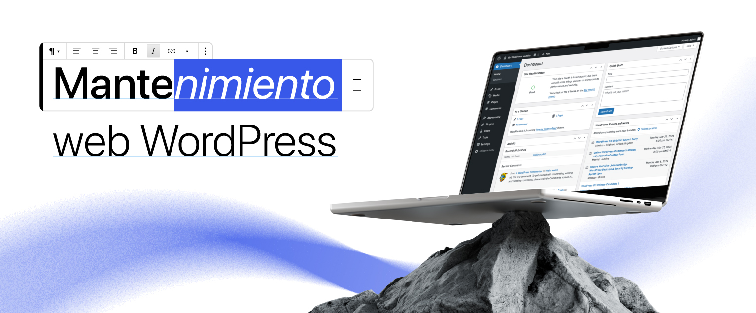 Mantenimiento Web Wordpress