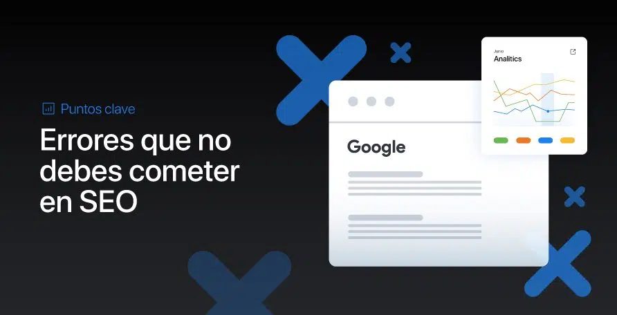 Errores SEO: evítalos en tu estrategia de marketing