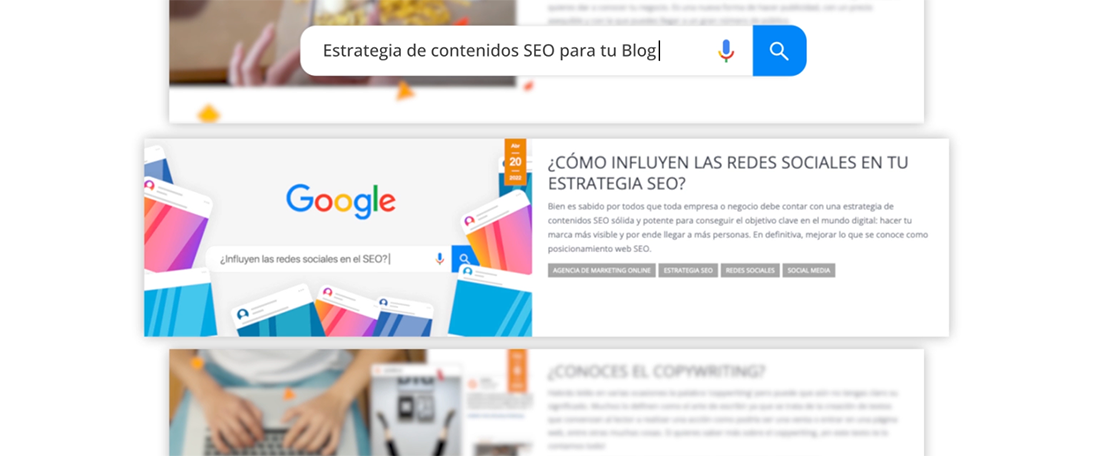 Estrategia de contenidos SEO para blog